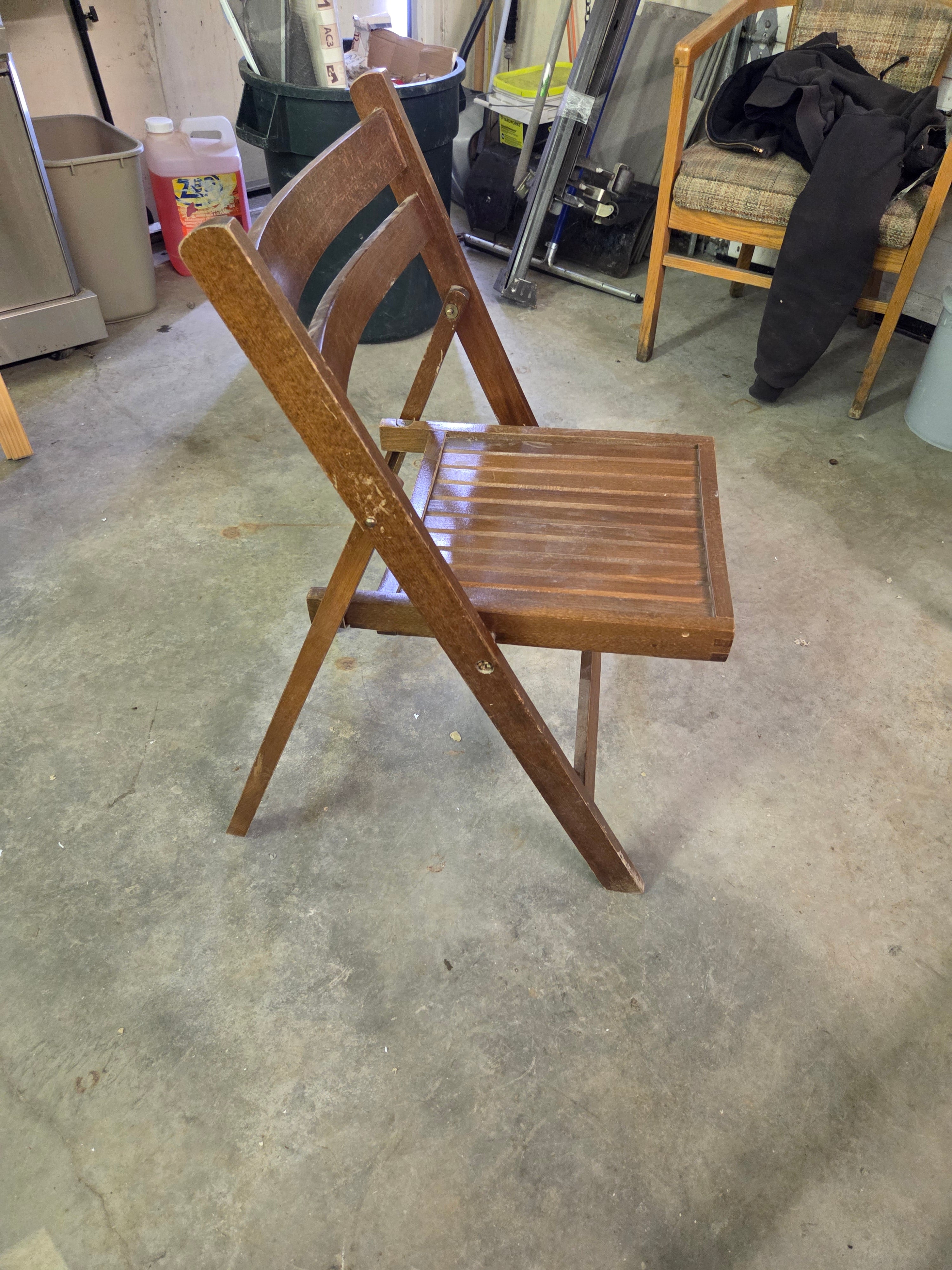 Wooden Folding Chair