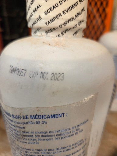 Eyewashing Fluid