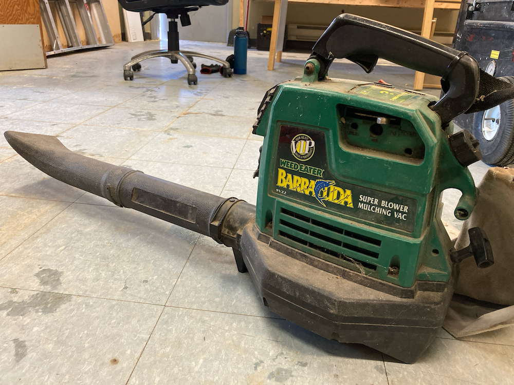 Barracuda Gas Powered Mulching Vac