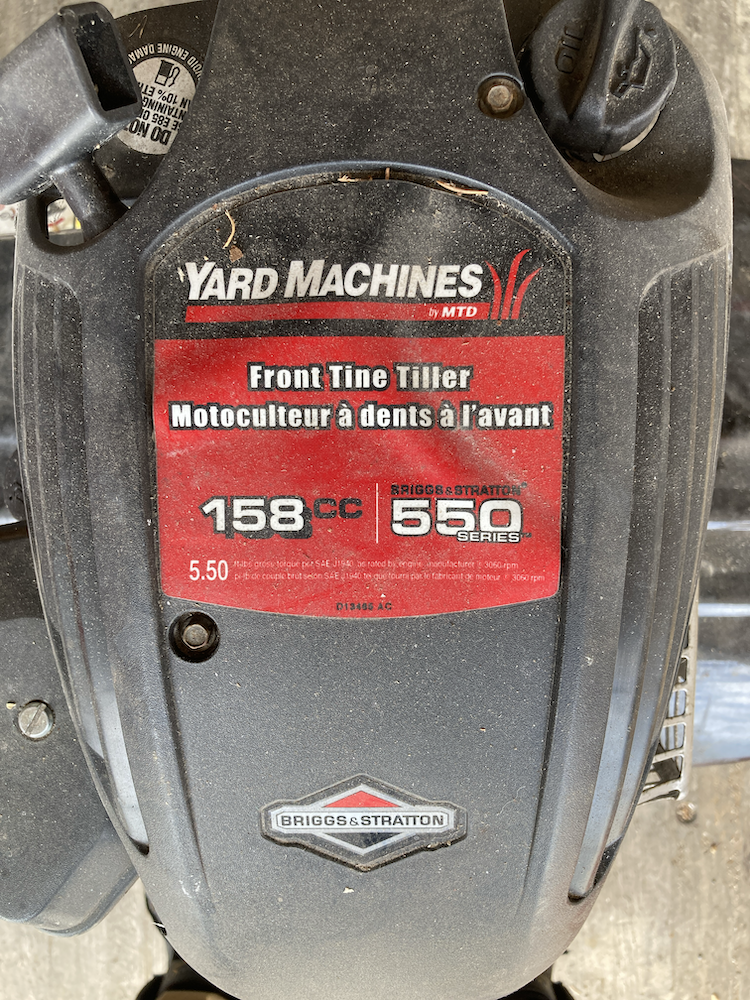 Front Tine Rototiller