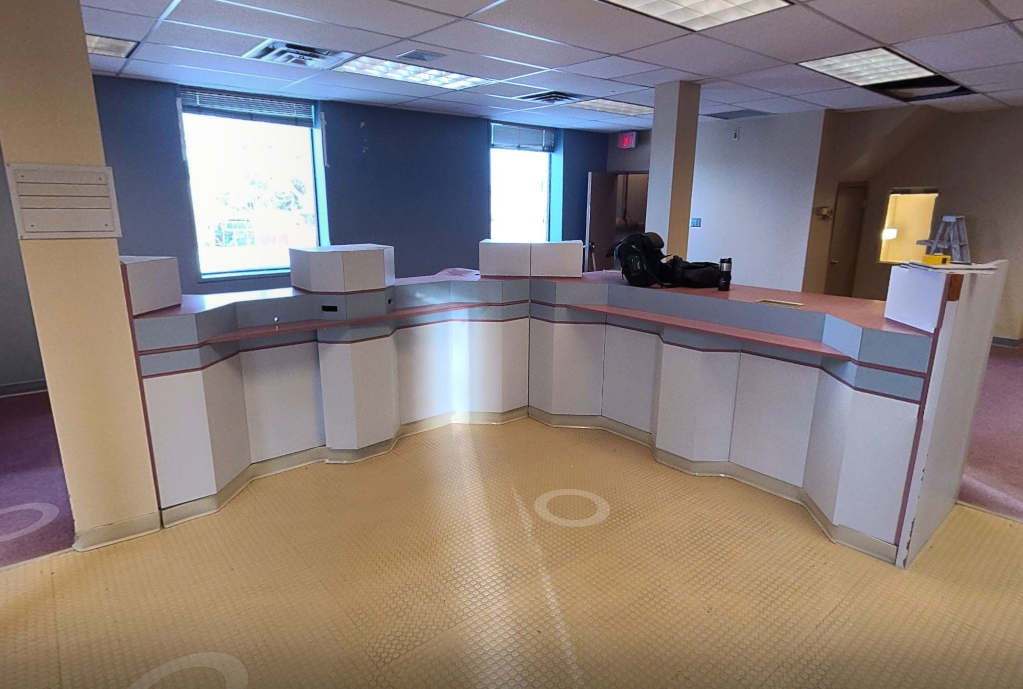 Bank Teller Kiosk Cabinets