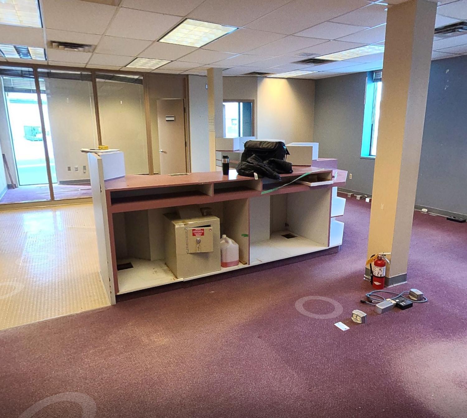 Bank Teller Kiosk Cabinets