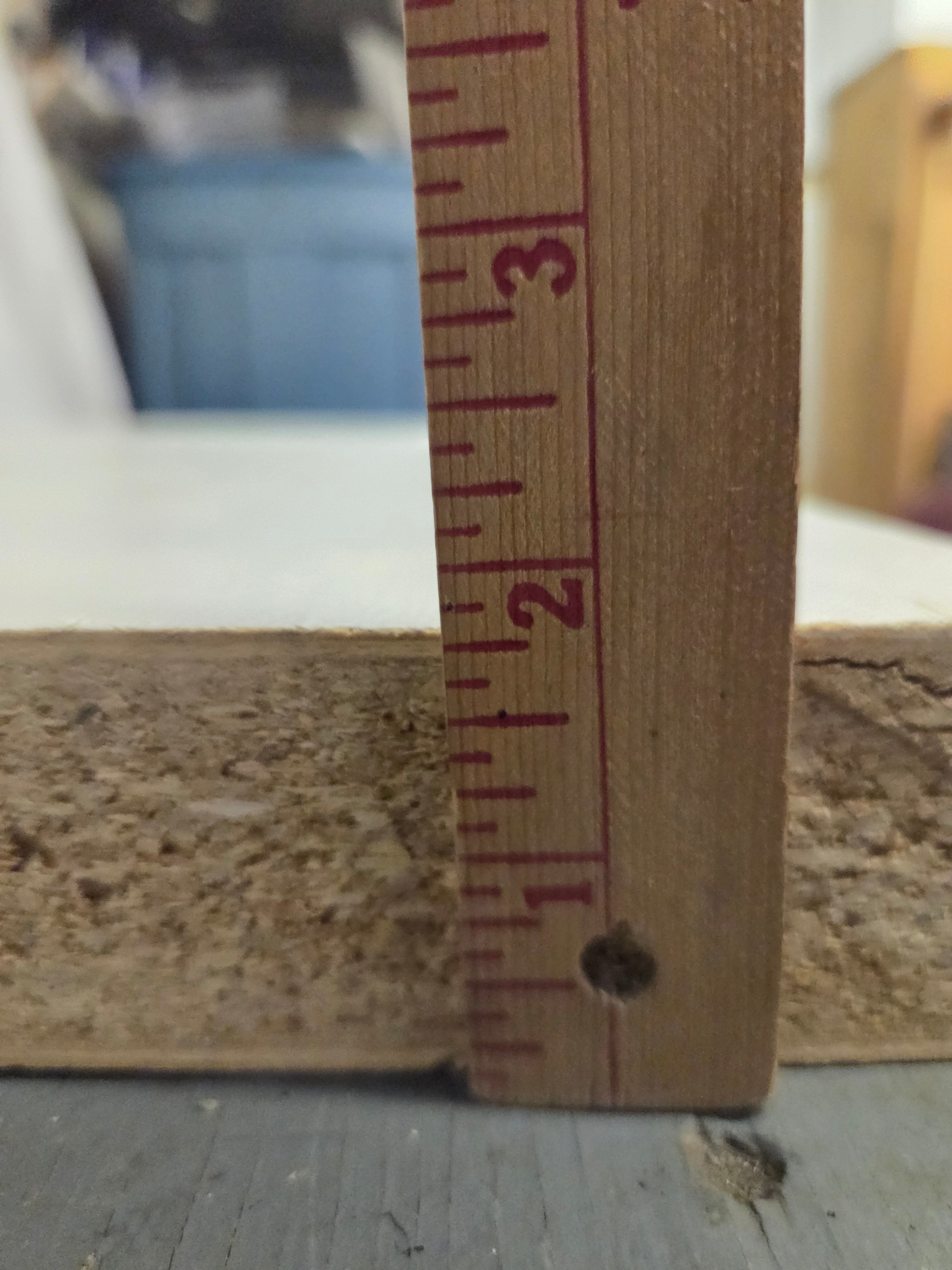 Slab of White MDF Board