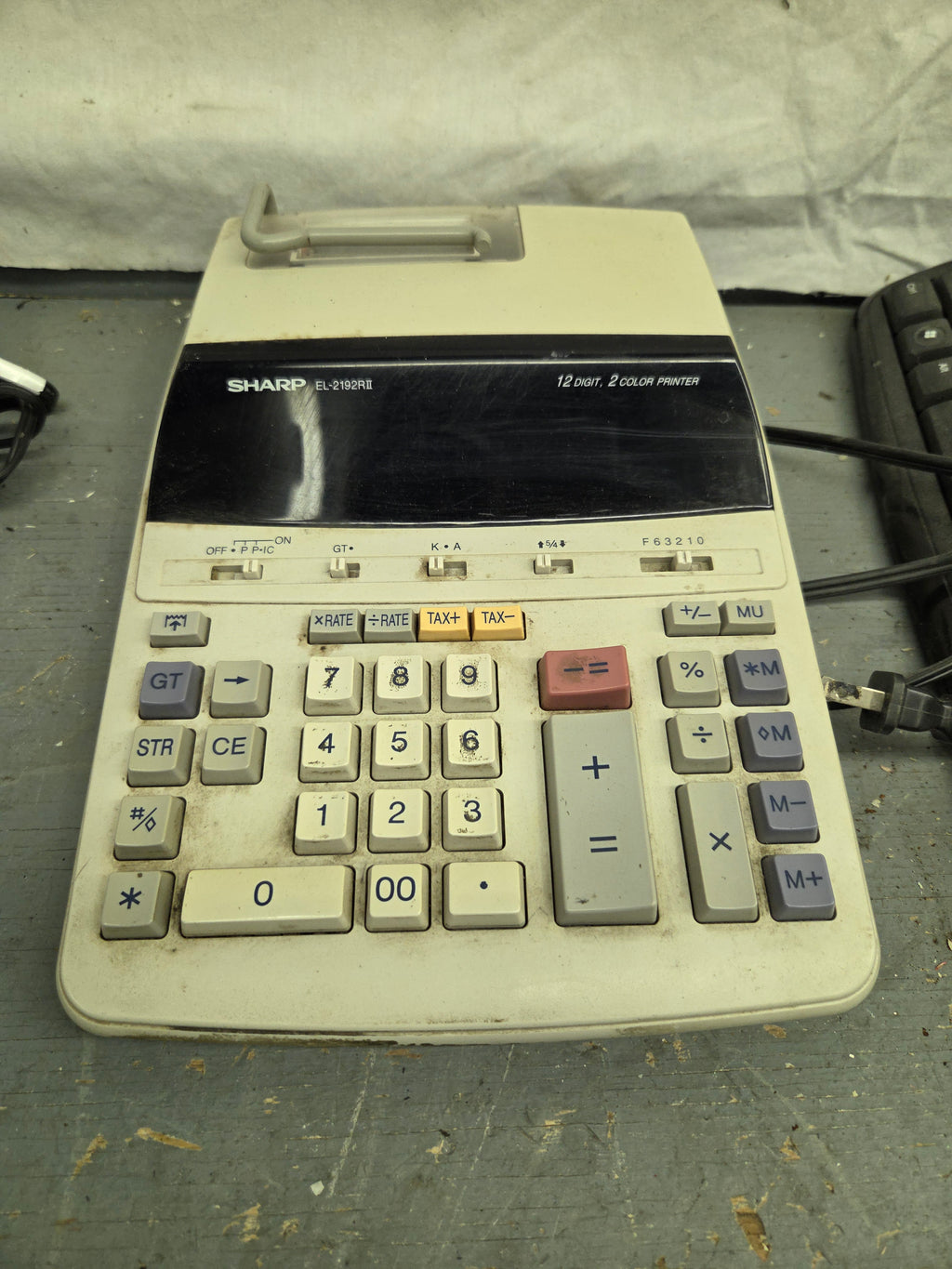 Sharp Electric Adding Machine