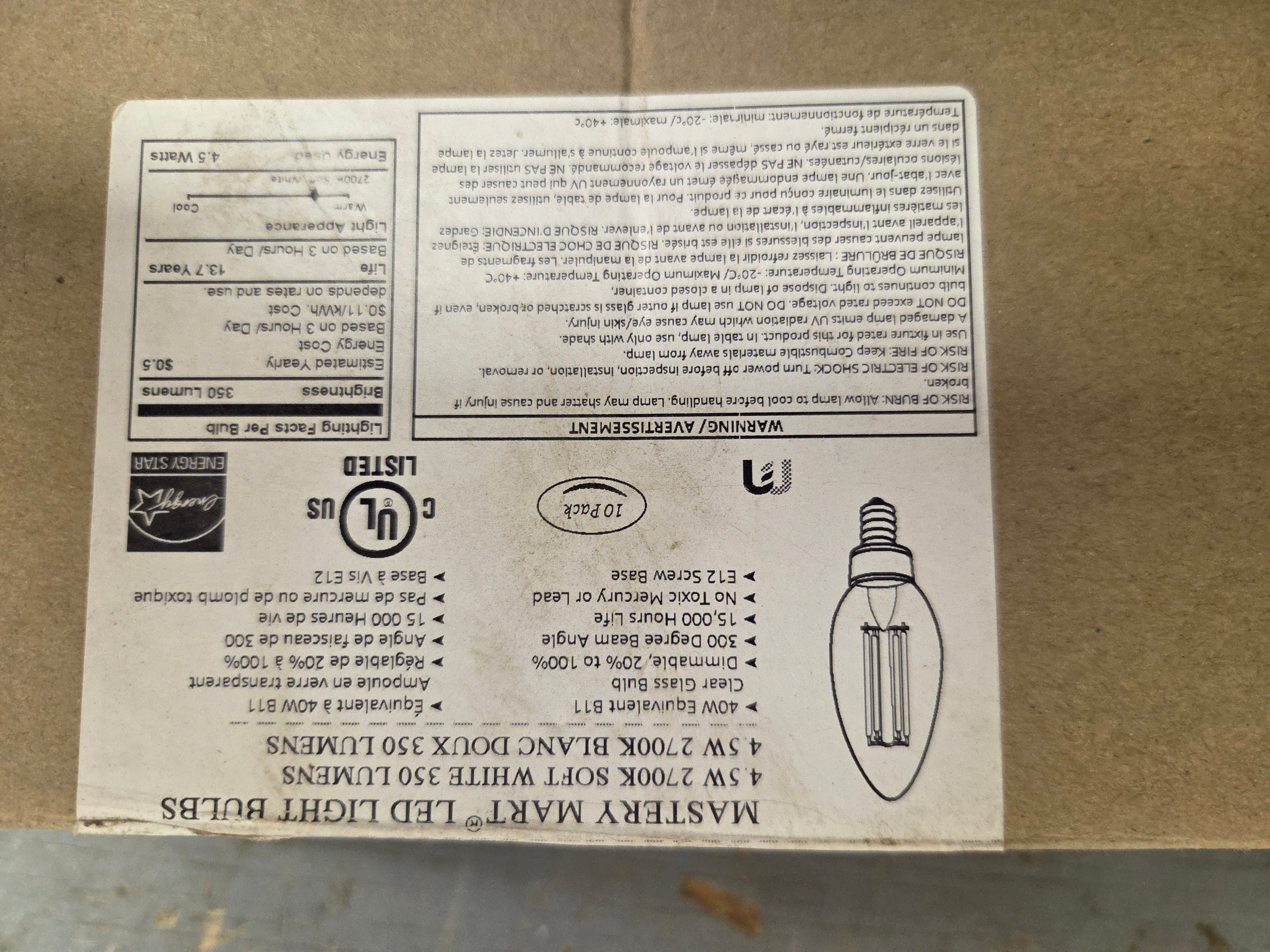 Light Bulbs