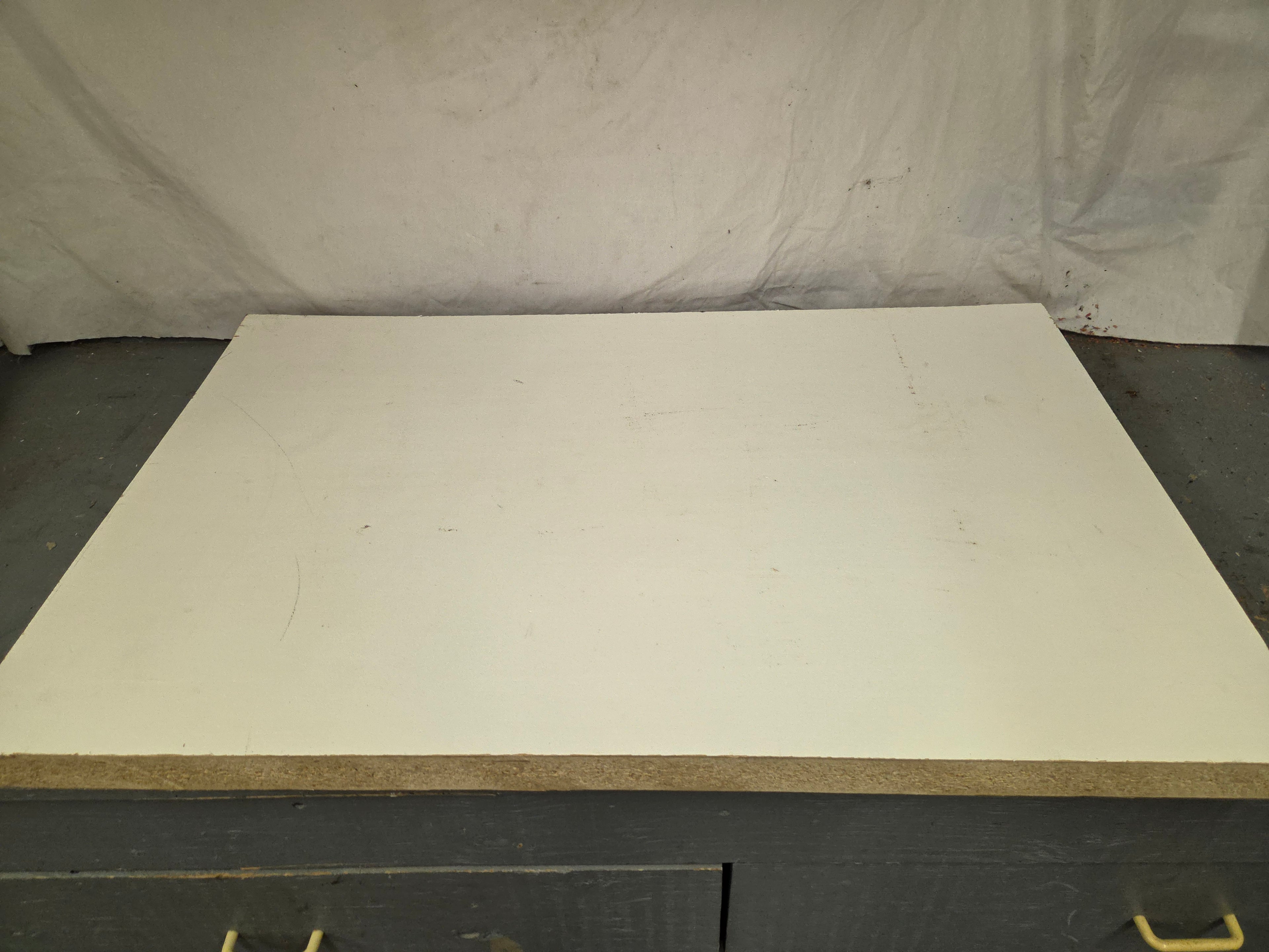 Slab of White MDF Board