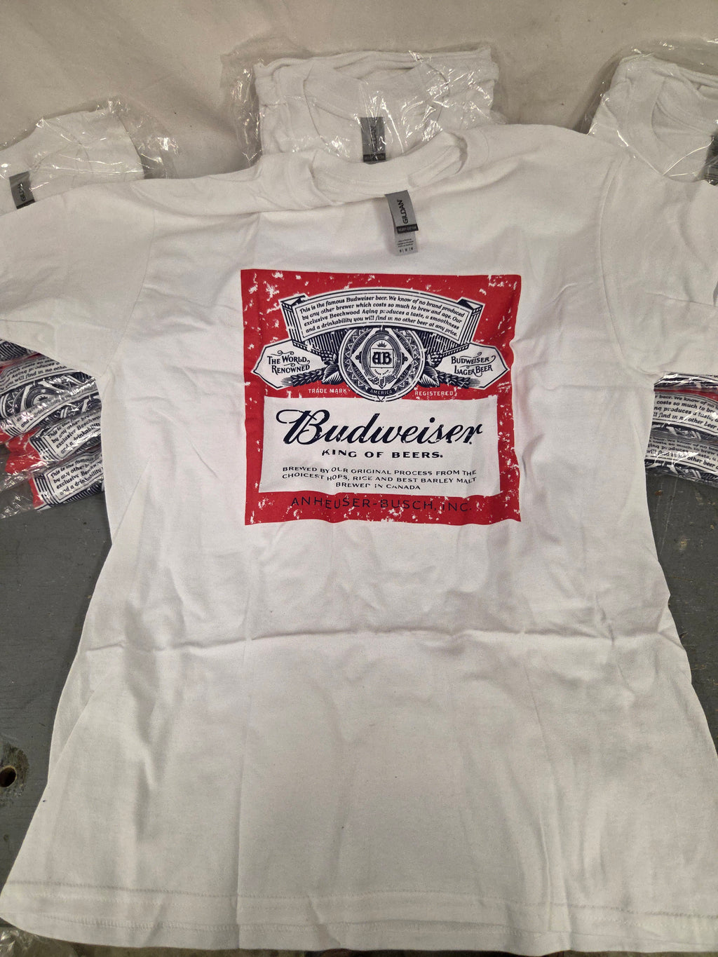 Budweiser T shirts