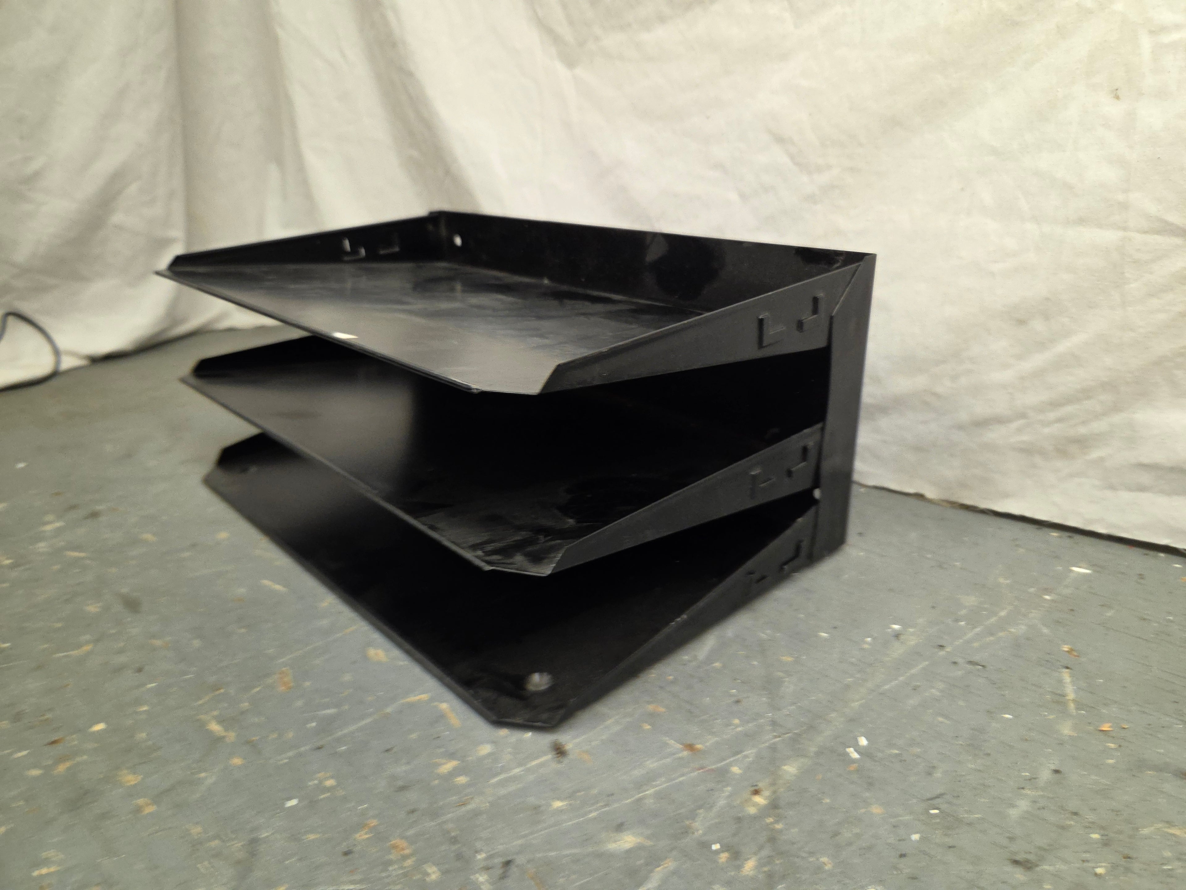 3 Slot Steel Desk Organizer