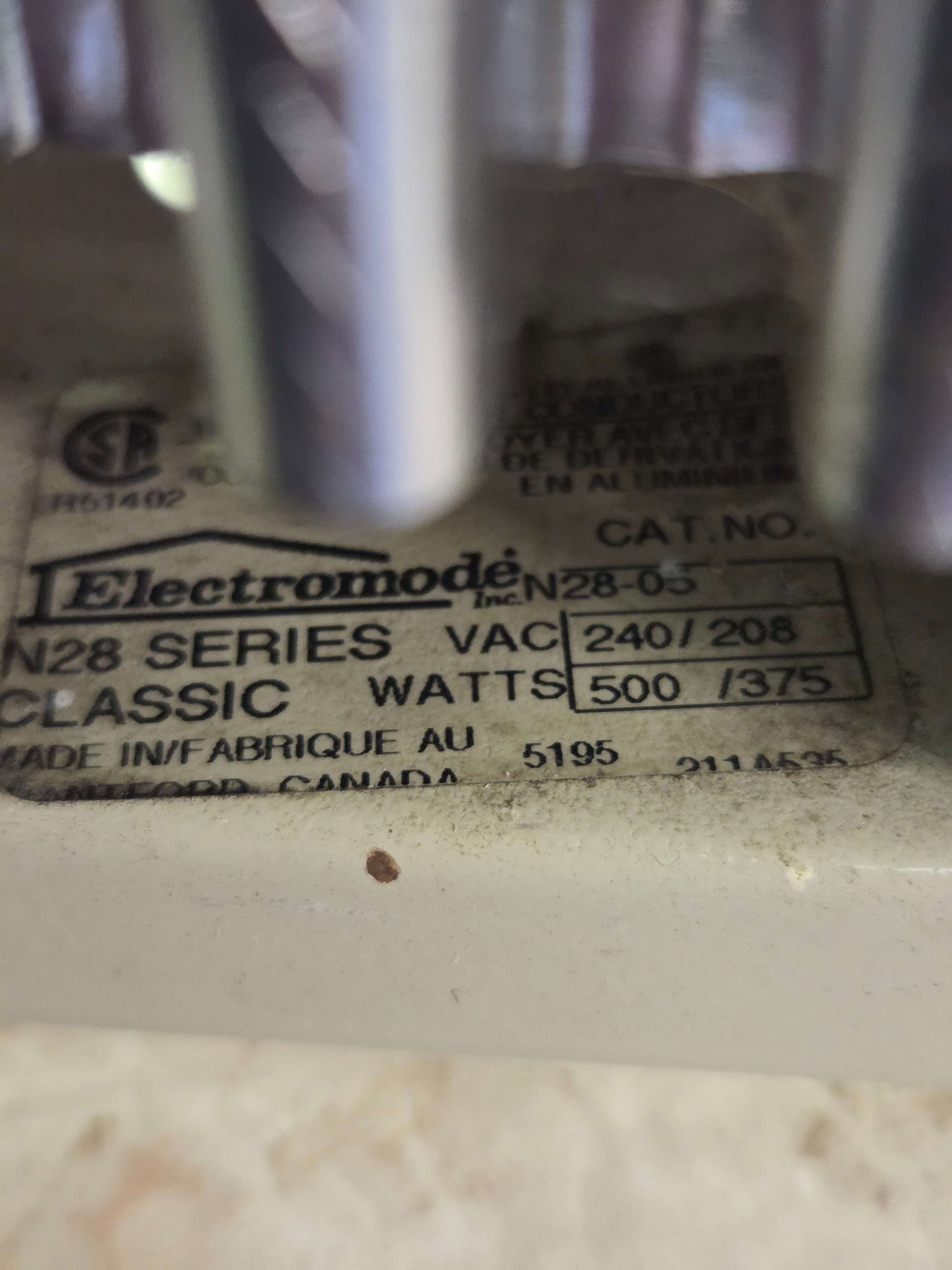 Baseboard Heater