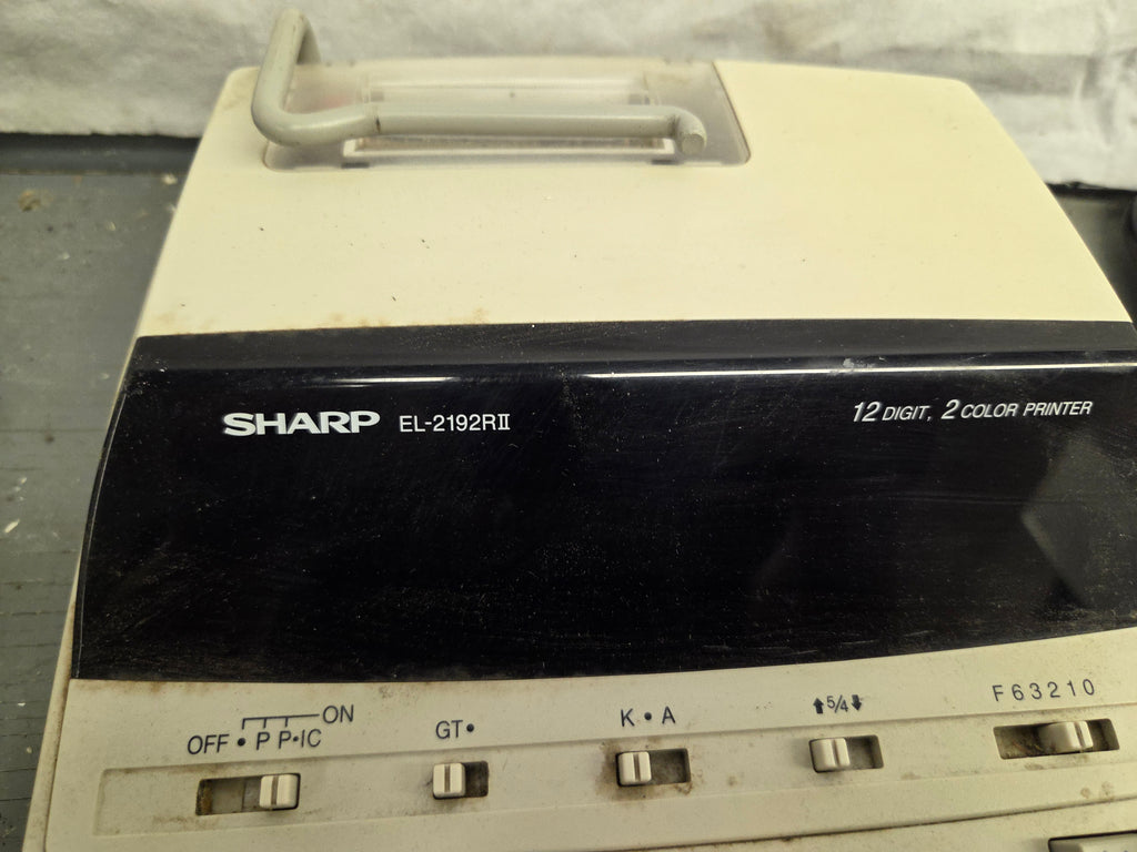 Sharp Electric Adding Machine