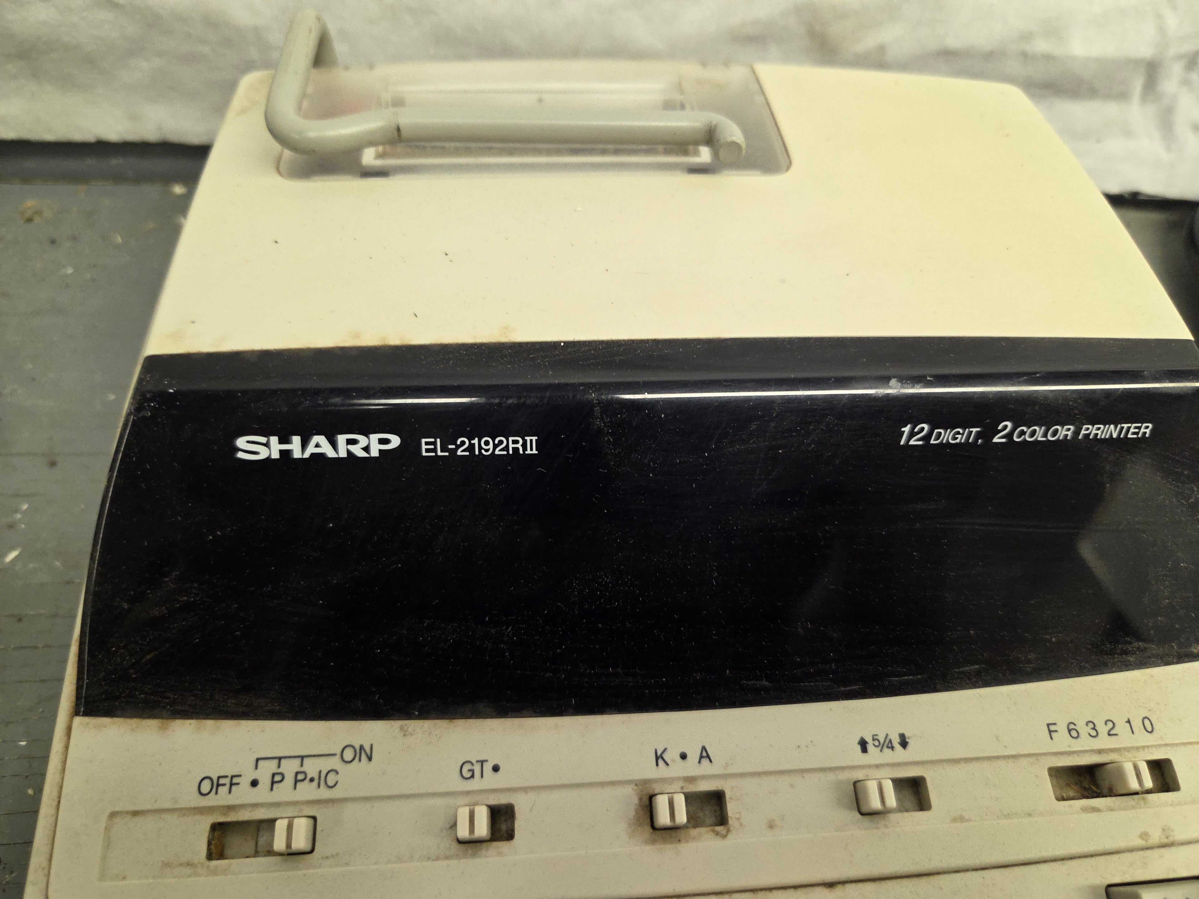 Sharp Electric Adding Machine