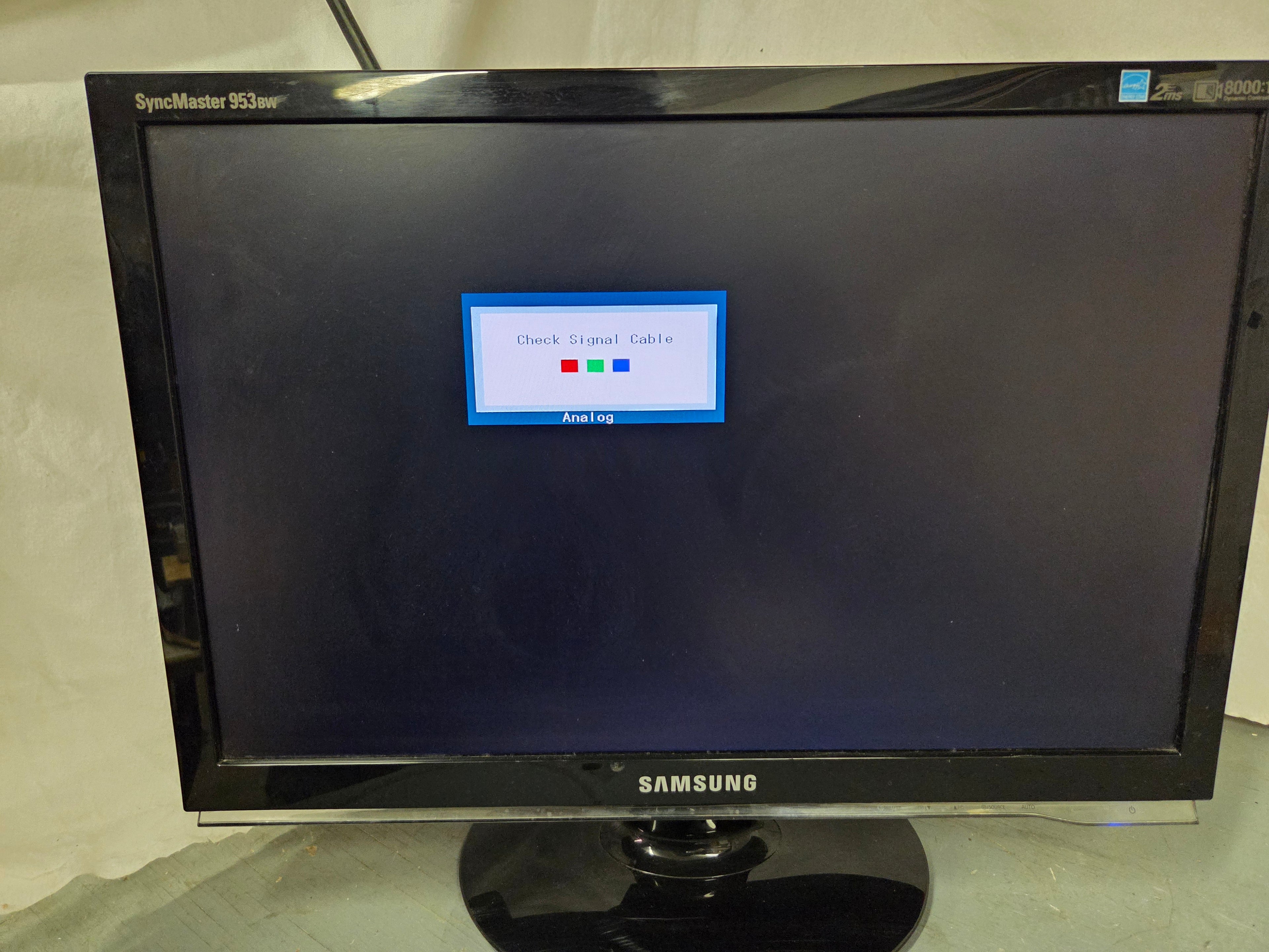 Samsung LCD Monitor