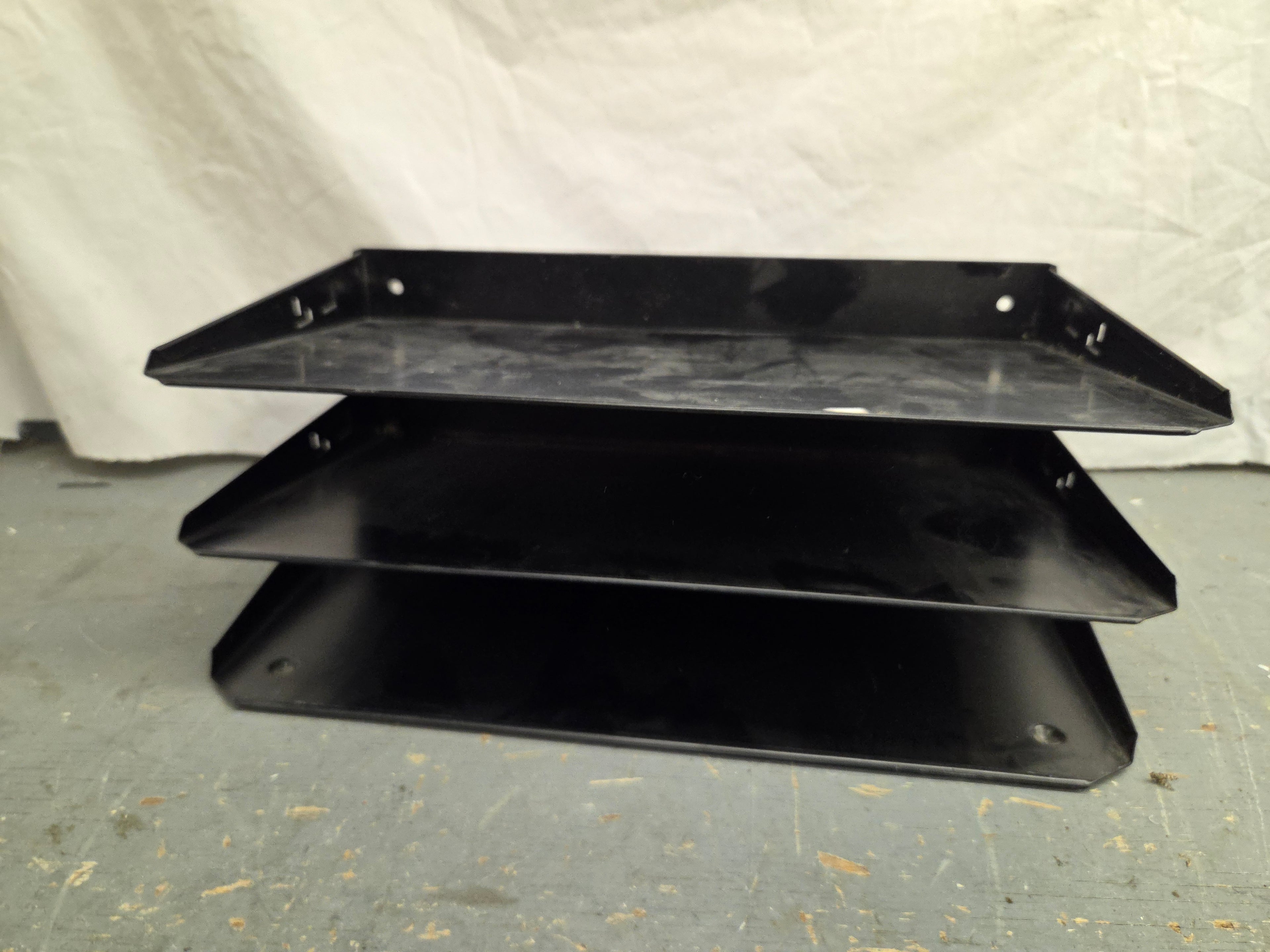 3 Slot Steel Desk Organizer